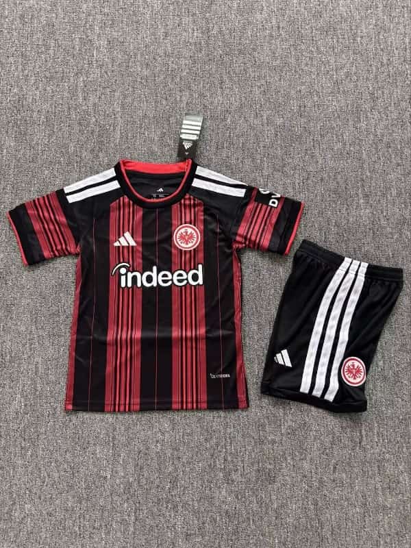 Frankfurt 26/27 Kids Home Soccer Jersey And Shorts Frankfurt 26/27 Kids Home Soccer Jersey And Shorts