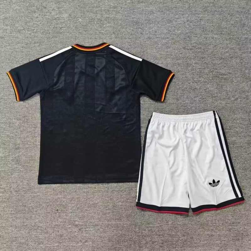Germany 2026 Kids Black Soccer Jersey And Shorts
