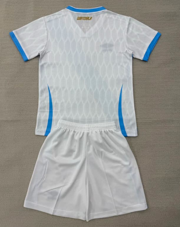 Guatemala 2026 Kids Home Soccer Jersey And Shorts