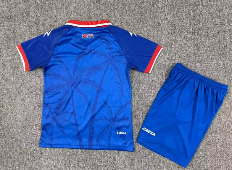 Haiti 2026 Kids Home Soccer Jersey And Shorts