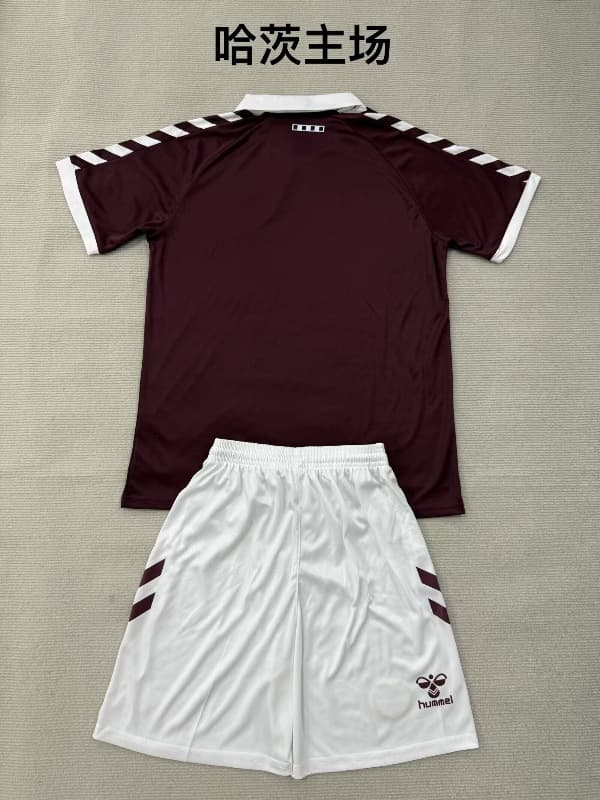 Heart Of Midlothian 2026 Kids Home Soccer Jersey And Shorts