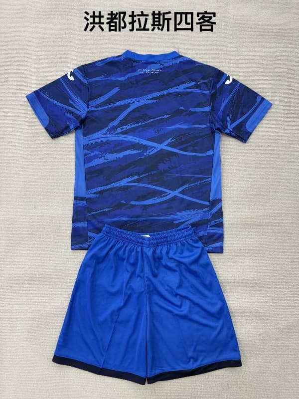 Honduras 2026 Kids Fourth Soccer Jersey And Shorts