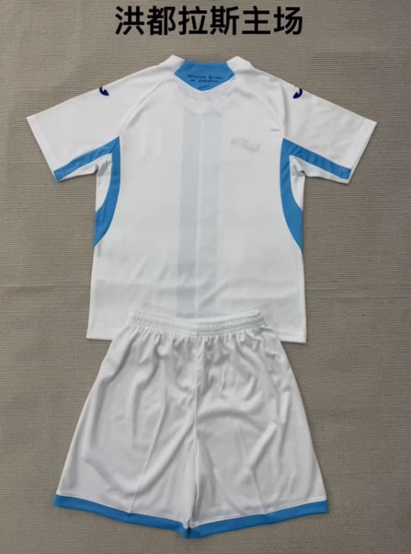 Honduras 2026 Kids Home Soccer Jersey And Shorts