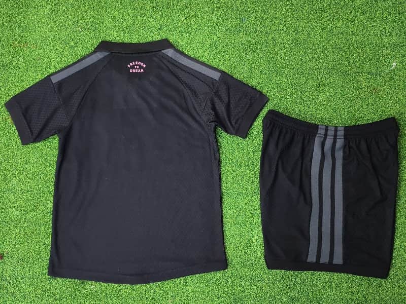 Inter Miami 2026 Kids Away Soccer Jersey And Shorts (Player)