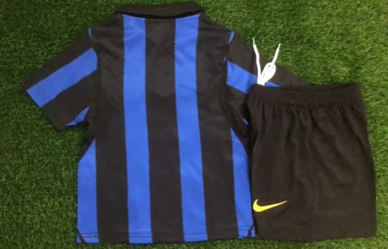 Inter Milan 26/27 Kids Home Soccer Jersey And Shorts (Leaked)