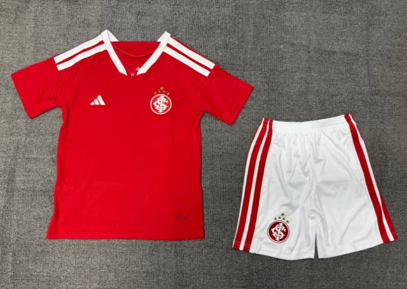 Sport Club Internacional 2026 Kids Home Soccer Jersey And Shorts