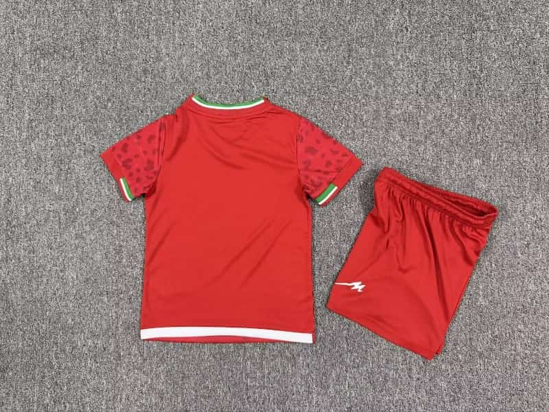 Iran 2026 Kids Away Soccer Jersey And Shorts