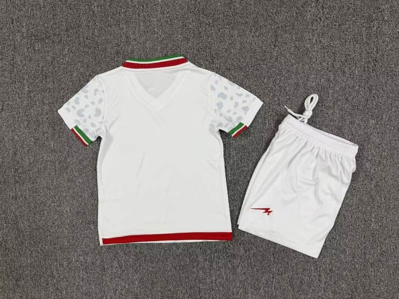 Iran 2026 Kids Home Soccer Jersey And Shorts