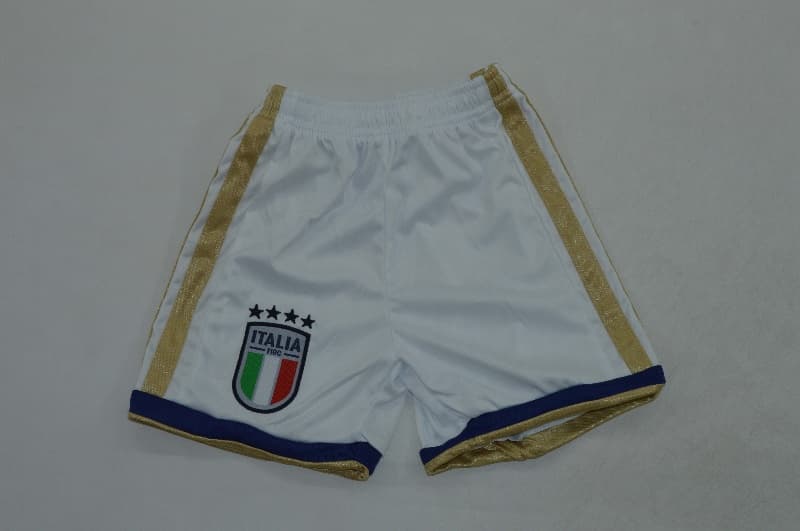 Italy 2026 Kids Home Soccer Jersey And Shorts (Player)
