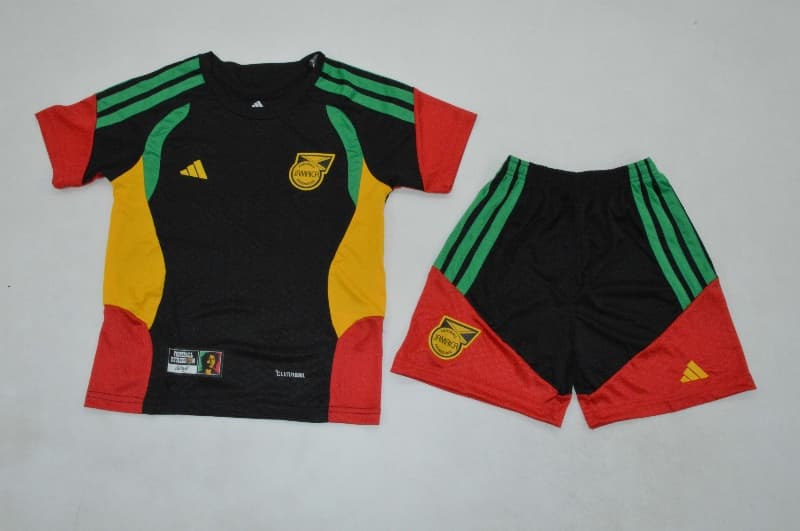 Jamaica 2026 Kids Training Soccer Jersey And Shorts Jamaica 2026 Kids Training Soccer Jersey And Shorts
