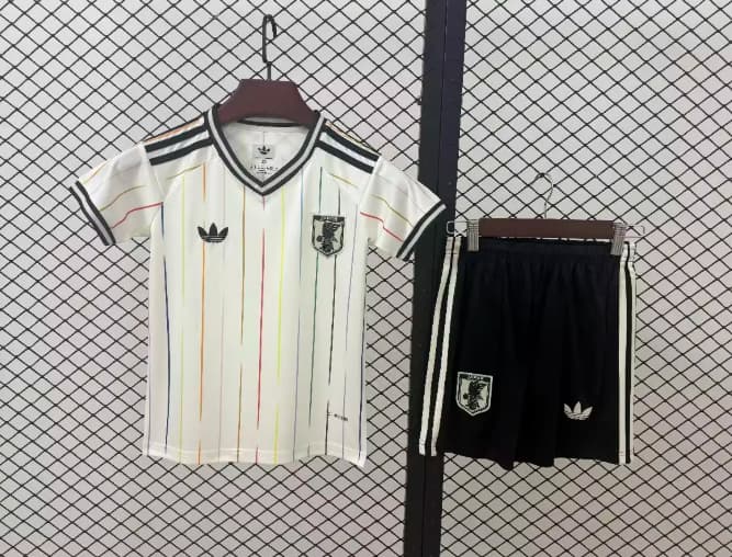 Japan 2026 Kids World Cup Away Soccer Jersey And Shorts
