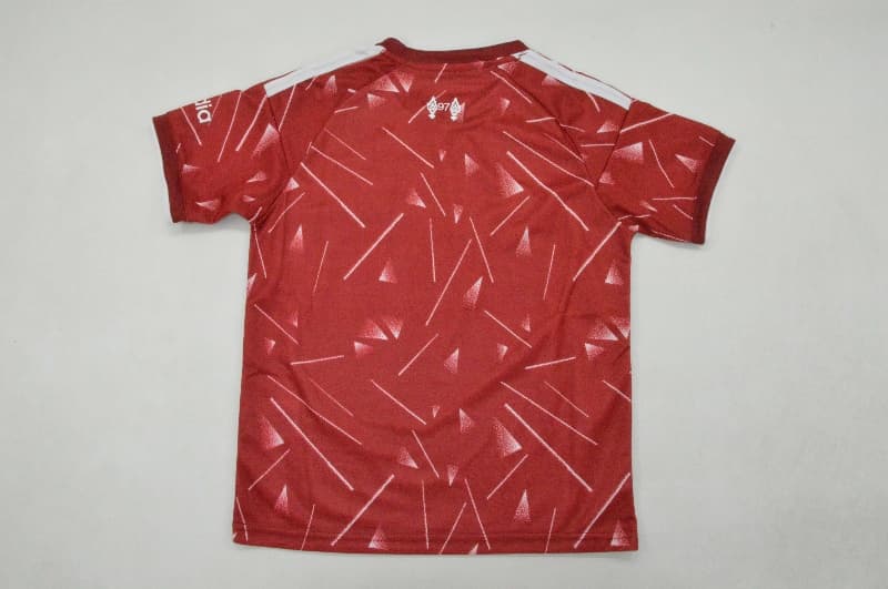Liverpool 26/27 Kids Home Soccer Jersey And Shorts (Leaked)