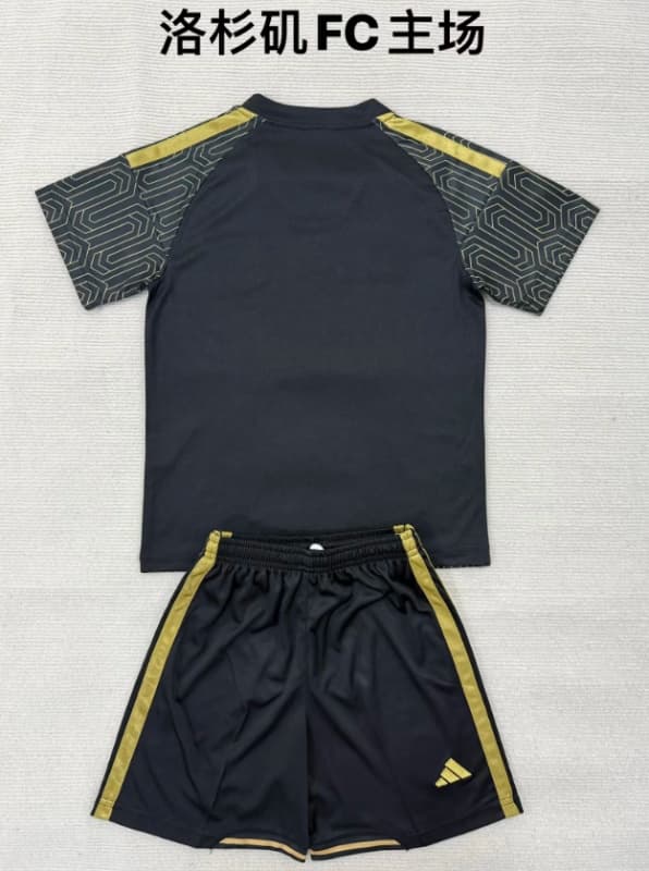 Los Angeles FC 2026 Kids Home Soccer Jersey And Shorts