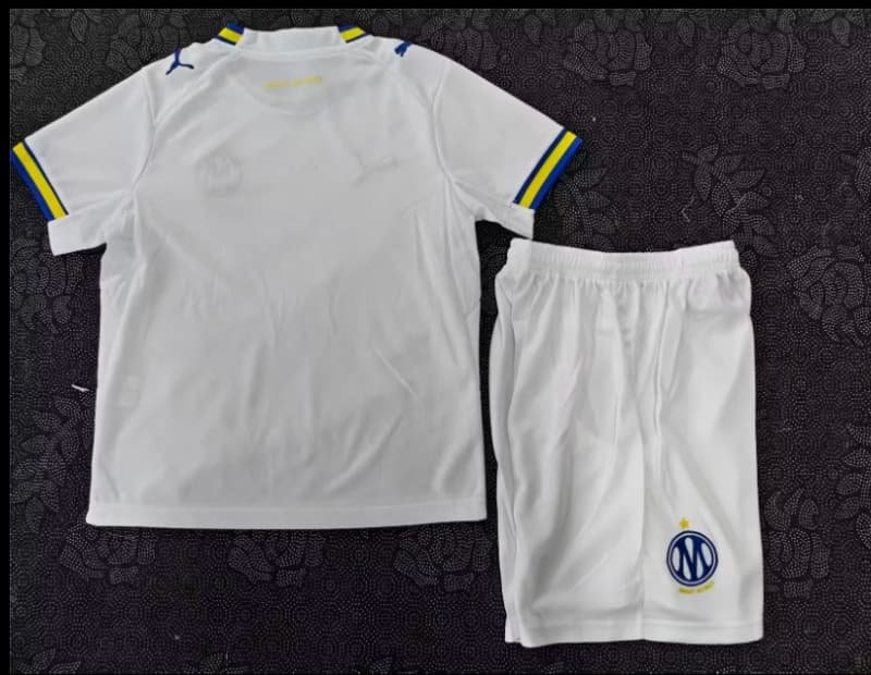 Marseilles 26/27 Kids Home Soccer Jersey And Shorts