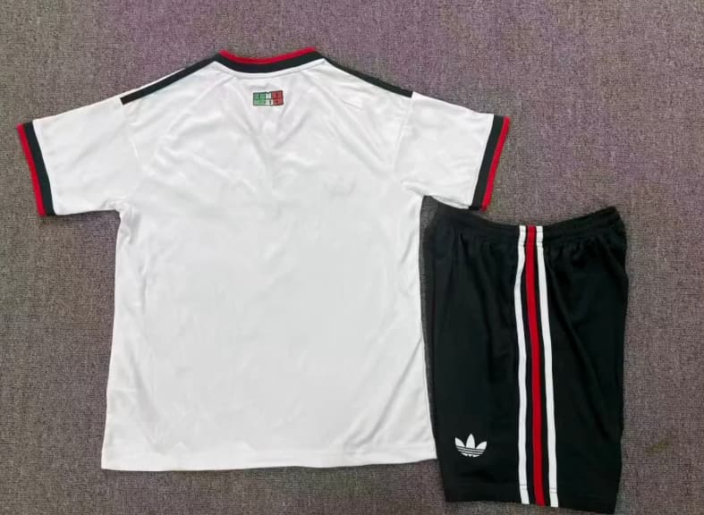 Mexico 2026 Kids Away Soccer Jersey And Shorts