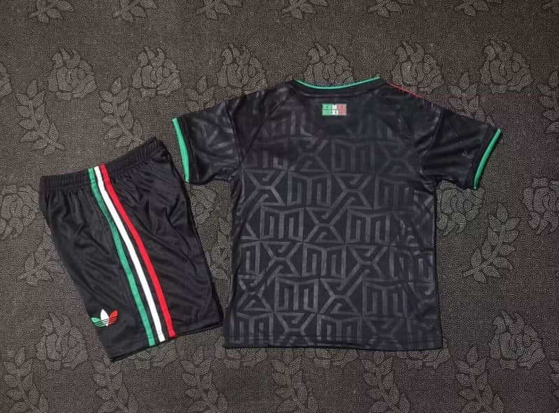 Mexico 2026 Kids Third Soccer Jersey And Shorts