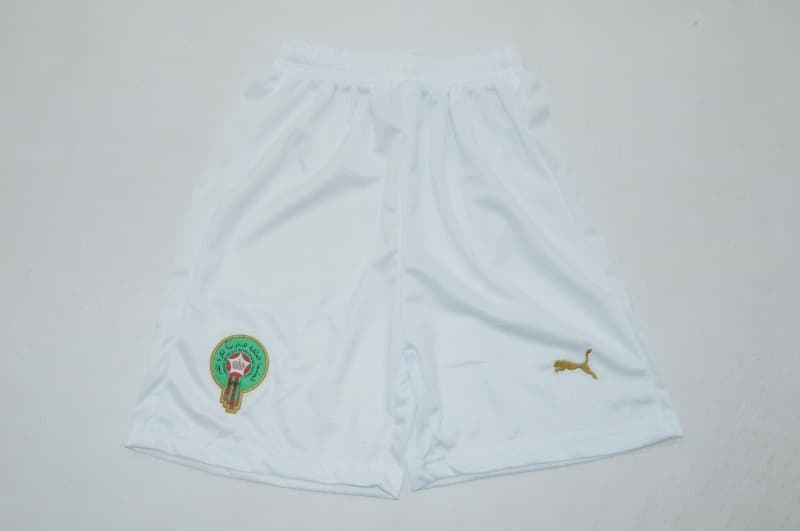 Morocco 2026 Kids World Cup Away Soccer Jersey And Shorts