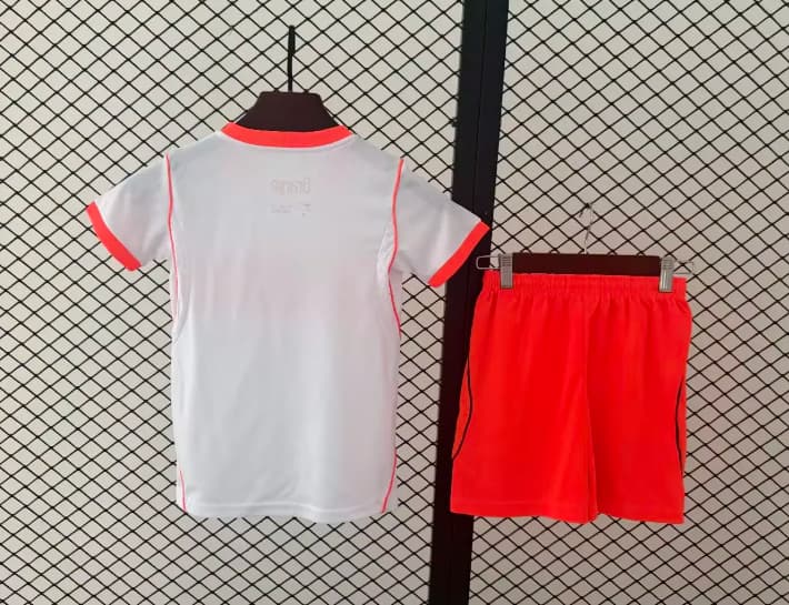 Netherlands 2026 Kids World Cup Away Soccer Jersey And Shorts