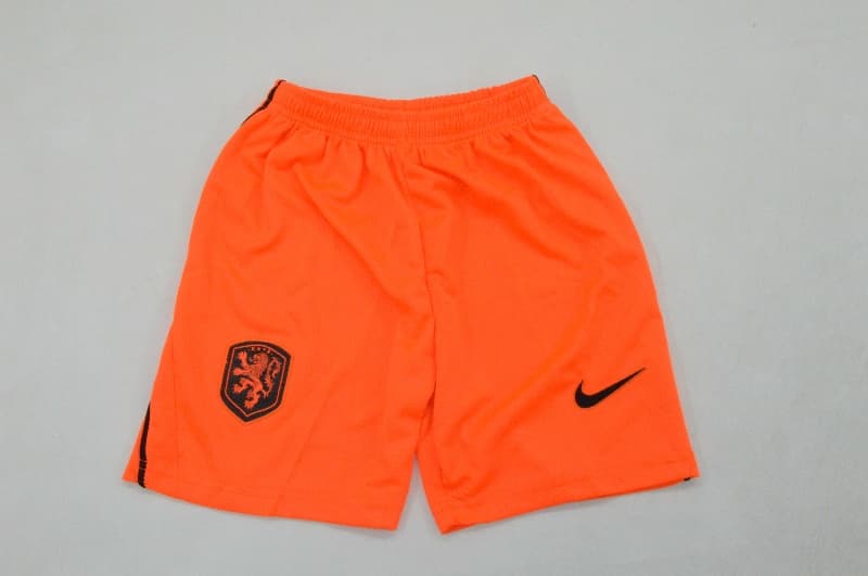 Netherlands 2026 Kids World Cup Away Soccer Jersey And Shorts