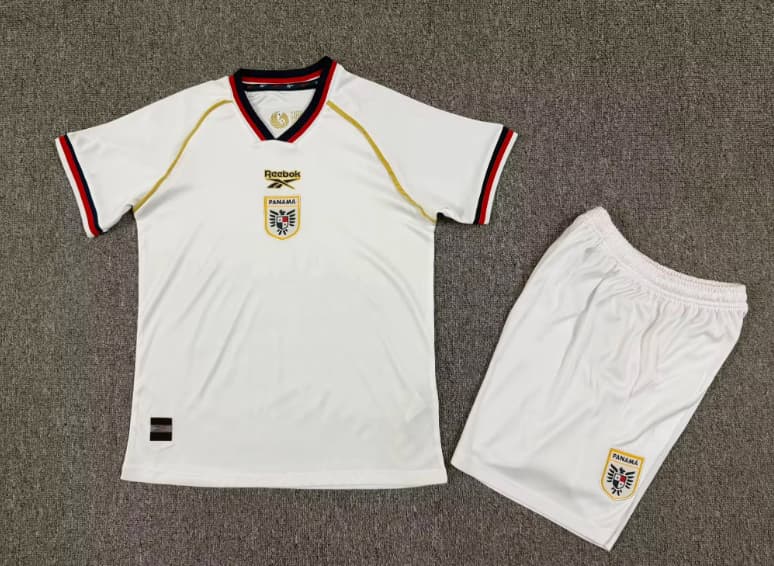 Panama 2026 Kids World Cup Away Soccer Jersey And Shorts Panama 2026 Kids World Cup Away Soccer Jersey And Shorts
