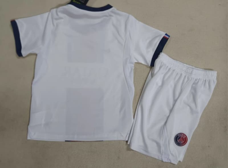 Paris St Germain 26/27 Kids Away Soccer Jersey And Shorts (Leaked)