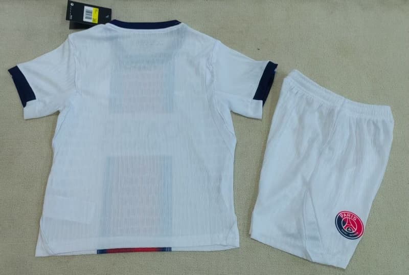 Paris St Germain 26/27 Kids Away Soccer Jersey And Shorts (Player) Leaked