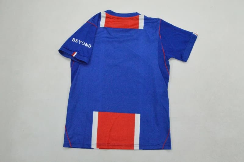 Paris St Germain 26/27 Kids Home Soccer Jersey And Shorts 2Stars (Leaked)