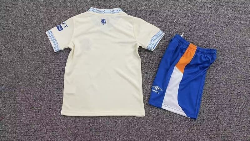 Rangers 26/27 Kids Away Soccer Jersey And Shorts