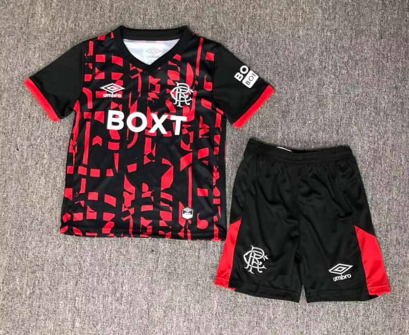 Rangers 26/27 Kids Third Soccer Jersey And Shorts Rangers 26/27 Kids Third Soccer Jersey And Shorts