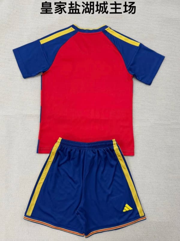 Real Salt Lake 2026 Kids Home Soccer Jersey And Shorts