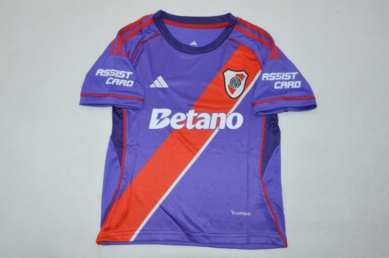 River Plate 2026 Kids Third Soccer Jersey And Shorts
