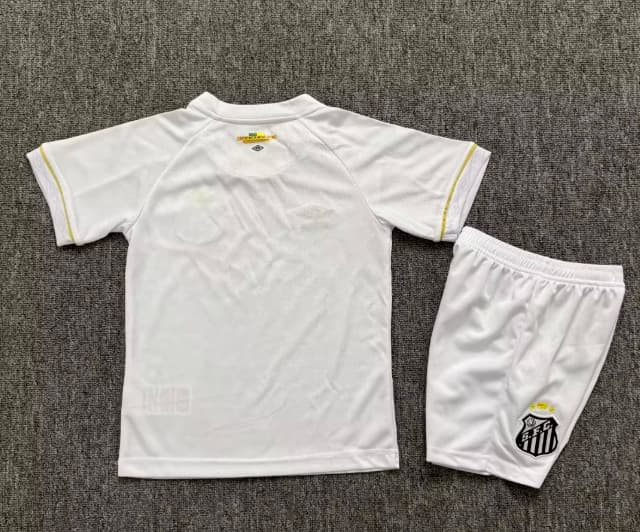 Santos 2026 Kids Home Soccer Jersey And Shorts
