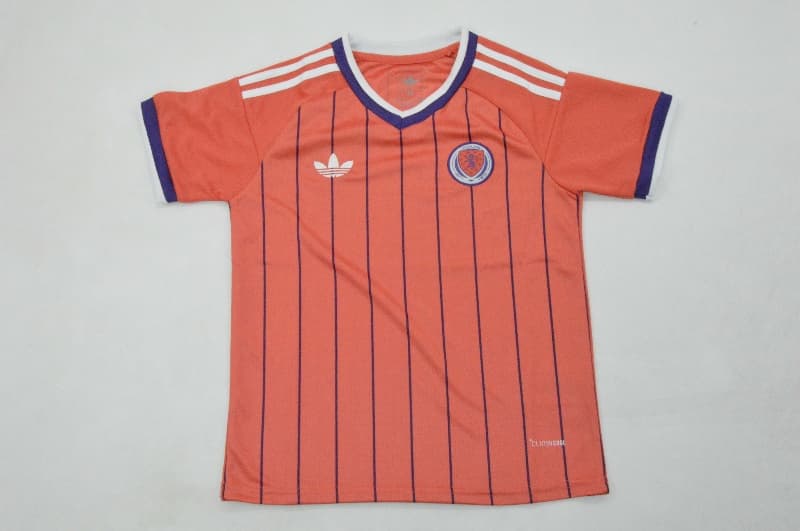 Scotland 2026 Kids Away Soccer Jersey And Shorts