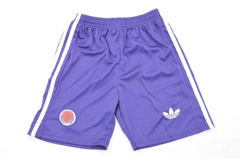 Scotland 2026 Kids Away Soccer Jersey And Shorts