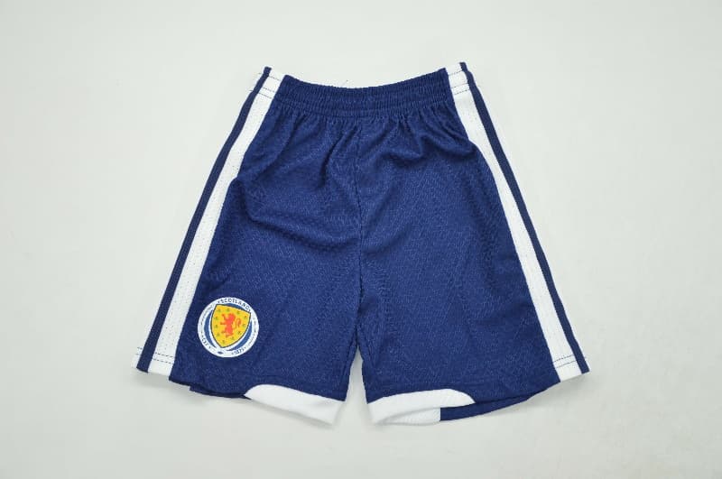 Scotland 2026 Kids Home Soccer Jersey And Shorts (Player)