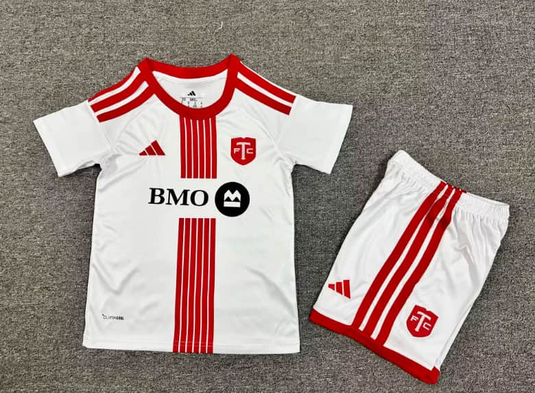 Toronto FC 2026 Kids Away Soccer Jersey And Shorts