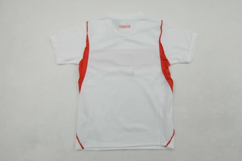 Turkey 2026 Kids Home Soccer Jersey And Shorts