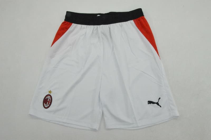 AAA(Thailand) AC Milan 26/27 Home Soccer Shorts AAA(Thailand) AC Milan 26/27 Home Soccer Shorts