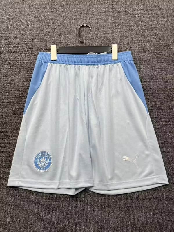 AAA(Thailand) Manchester City 26/27 Home Soccer Shorts AAA(Thailand) Manchester City 26/27 Home Soccer Shorts