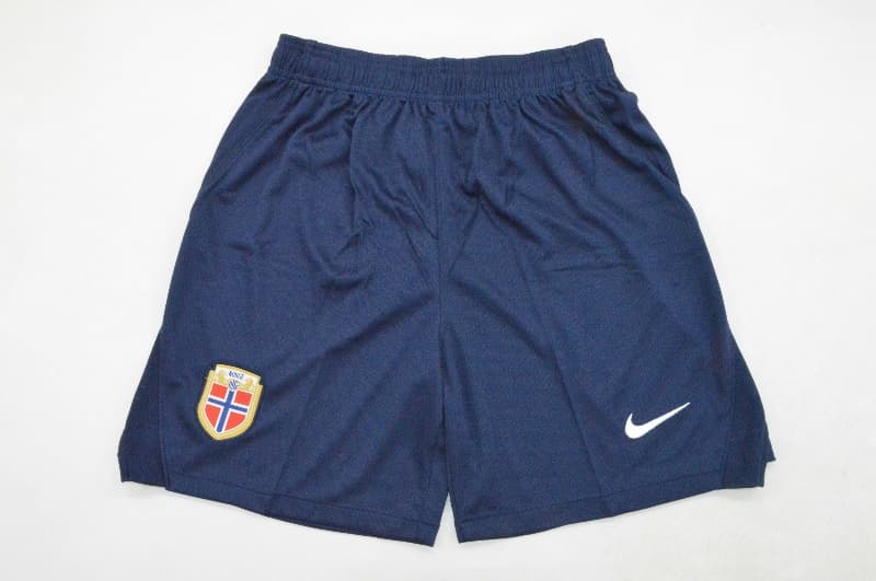 AAA(Thailand) Norway 2026 Home Dark Blue Soccer Shorts AAA(Thailand) Norway 2026 Home Dark Blue Soccer Shorts