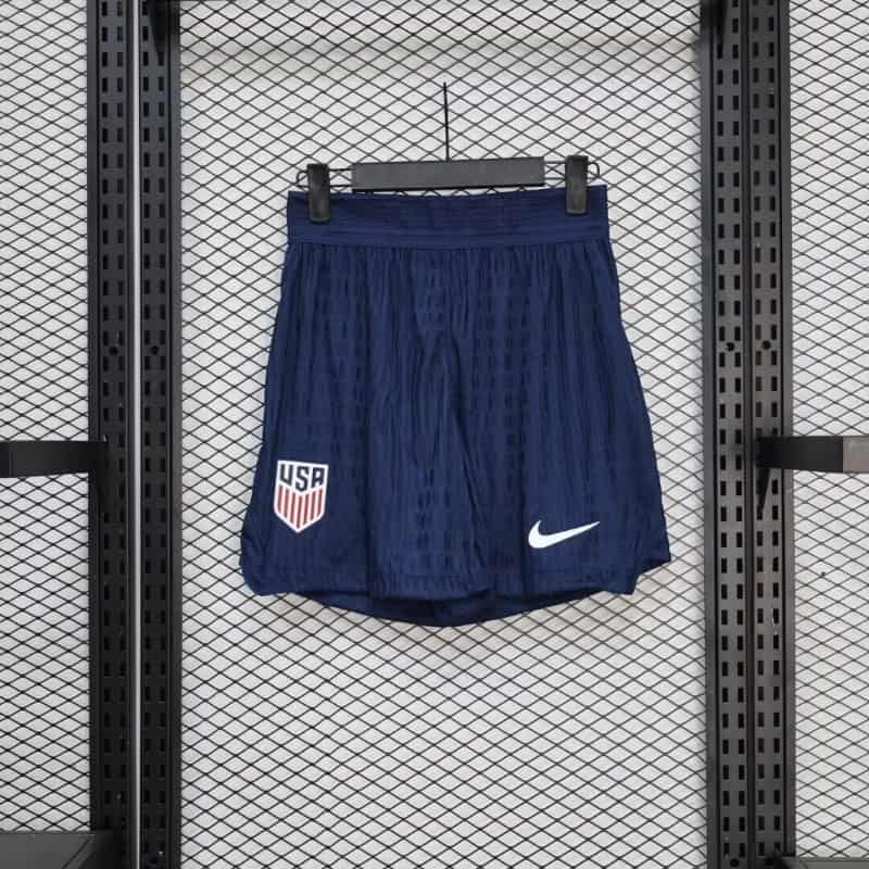 AAA(Thailand) USA 2026 Home Soccer Shorts (Player) AAA(Thailand) USA 2026 Home Soccer Shorts (Player)