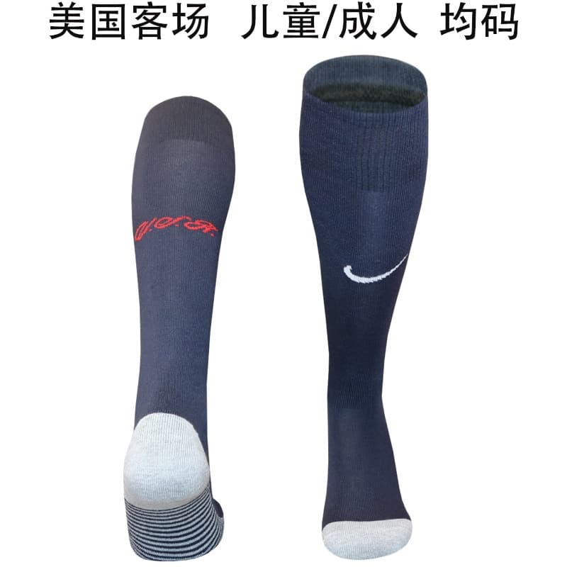 AAA(Thailand) USA 2026 Away Soccer Socks