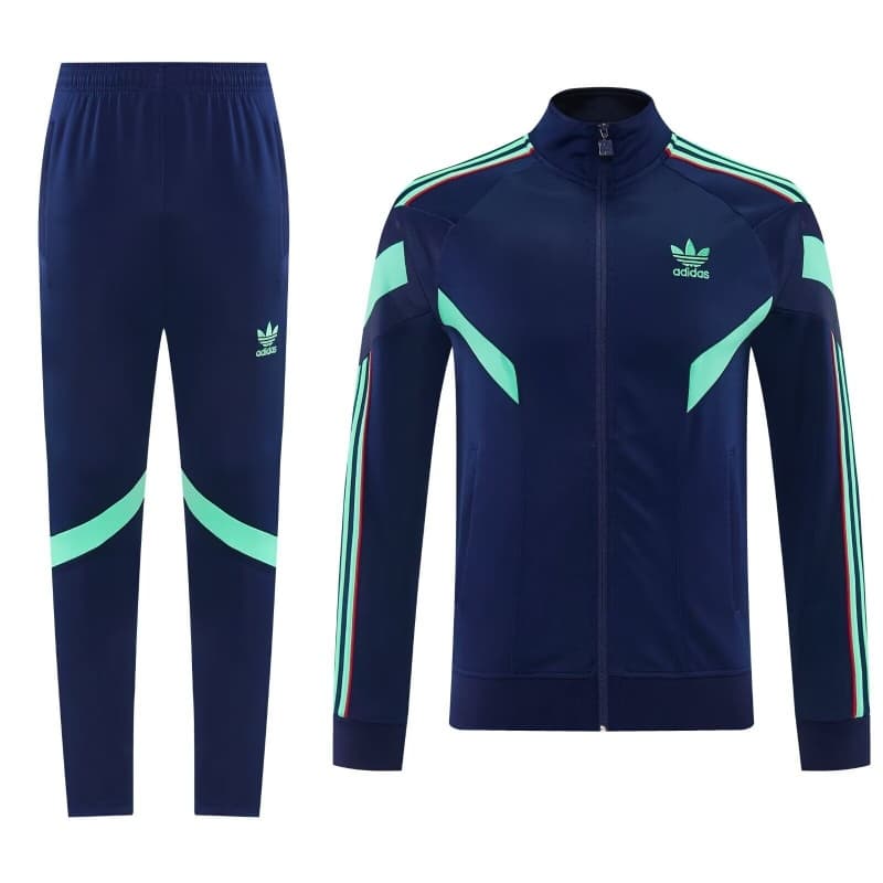 AAA(Thailand) Adidas 2026 Dark Blue Soccer Tracksuit 03 AAA(Thailand) Adidas 2026 Dark Blue Soccer Tracksuit 03