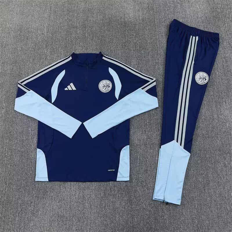 AAA(Thailand) Ajax 26/27 Dark Blue Soccer Tracksuit AAA(Thailand) Ajax 26/27 Dark Blue Soccer Tracksuit