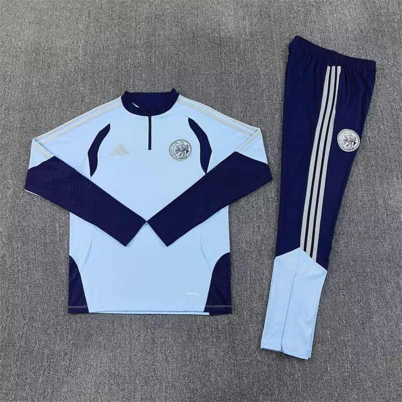AAA(Thailand) Ajax 26/27 Light Blue Soccer Tracksuit AAA(Thailand) Ajax 26/27 Light Blue Soccer Tracksuit