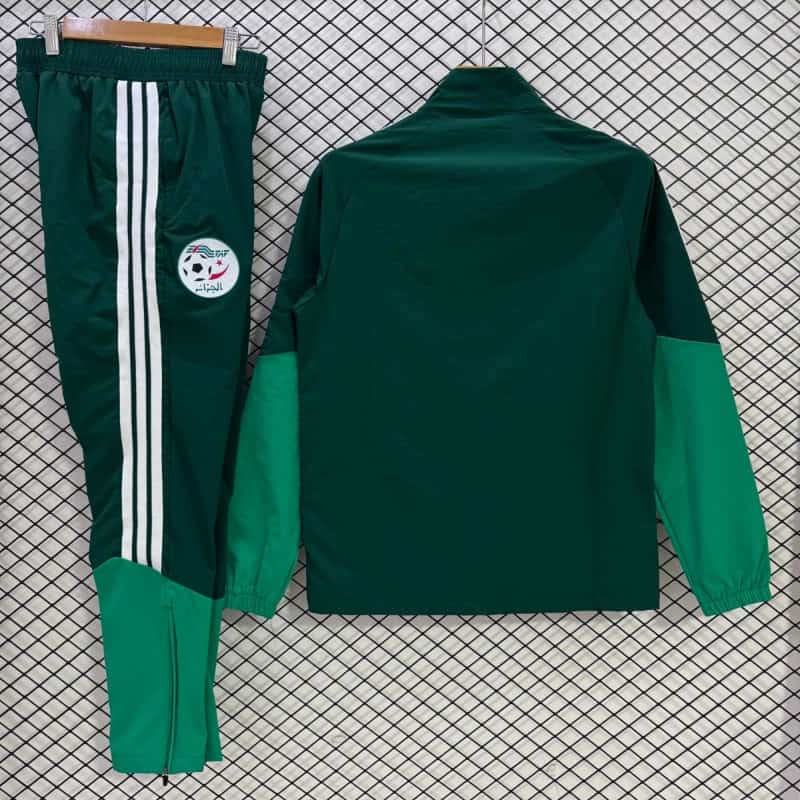 AAA(Thailand) Algeria 2026 Green Soccer Tracksuit 05
