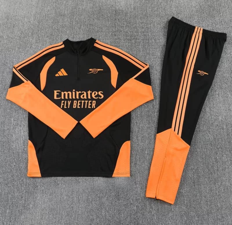AAA(Thailand) Arsenal 26/27 Black Soccer Tracksuit AAA(Thailand) Arsenal 26/27 Black Soccer Tracksuit