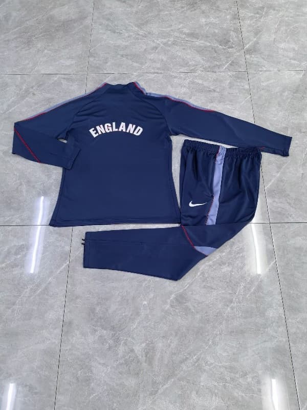 AAA(Thailand) England 2026 Dark Blue Soccer Tracksuit