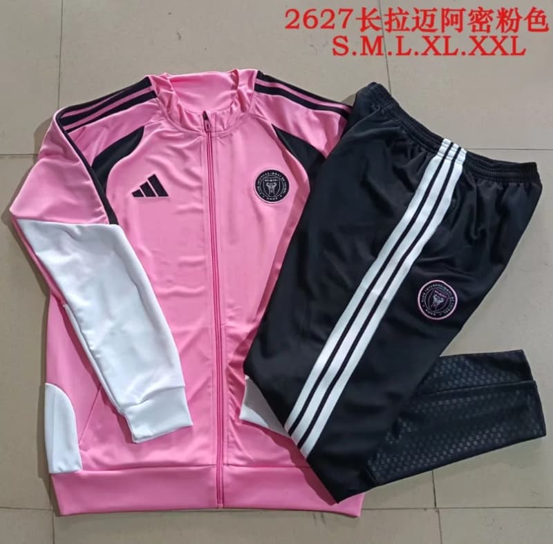 AAA(Thailand) Inter Miami 2026 Pink Soccer Tracksuit