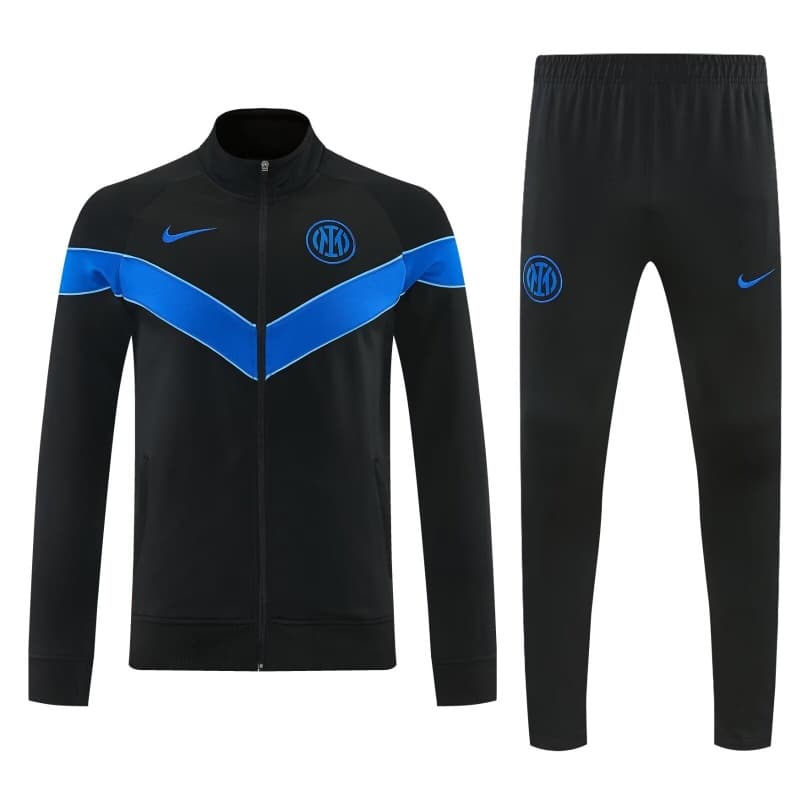 AAA(Thailand) Inter Milan 26/27 Black Soccer Tracksuit AAA(Thailand) Inter Milan 26/27 Black Soccer Tracksuit